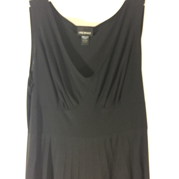 Lane Bryant pleated sleeveless dress - Picture 2 of 7
